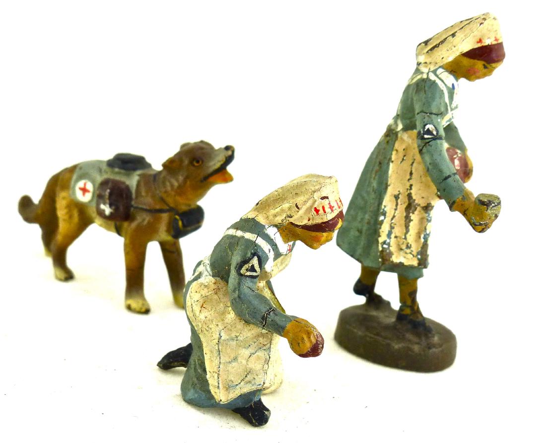 Elastolin 2 Red Cross Nurses Lineol Med Dog (1 of 1)