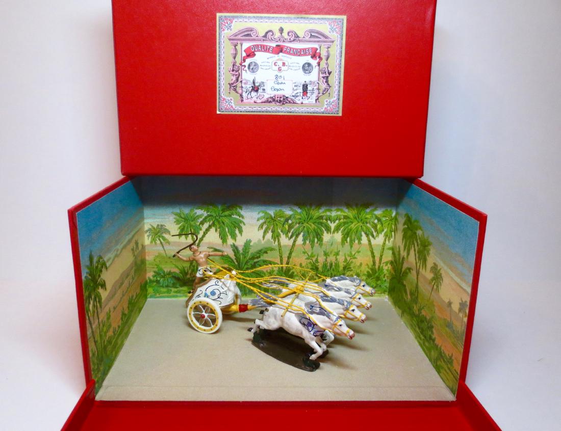C.B.G Mignot Chariot Cesar Diorama Ref. 801 (1 of 1)