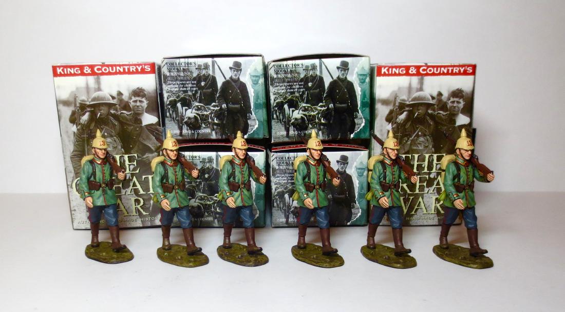 King & Country Prussian Infantry Marching (1 of 1)