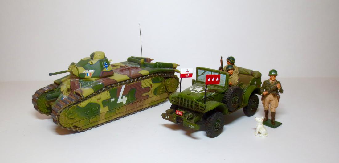 King & Country WW2 Military Vehicle Assortment (1 of 1)