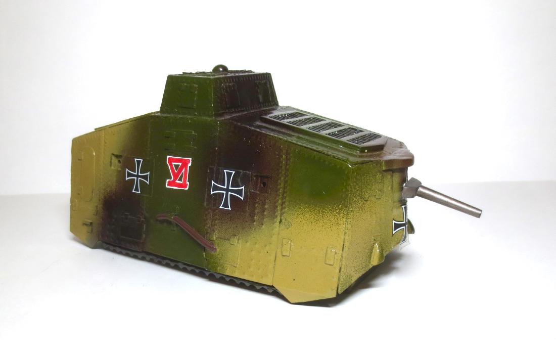 Maker Unknown WW1 German Armored Tank (1 of 1)