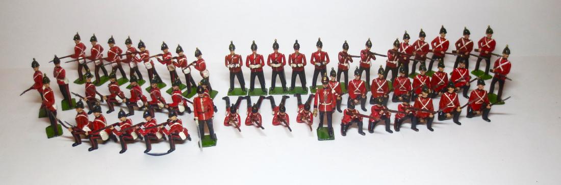 Britains Huge Assortment Infantry and Officers (1 of 1)