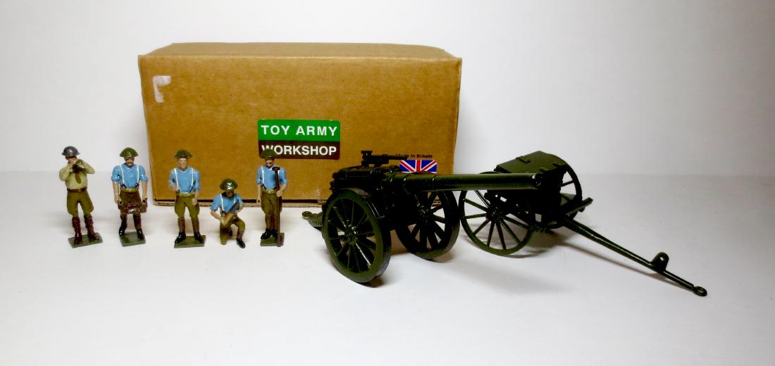 Toy Army Workshop British Artillery Set (1 of 1)