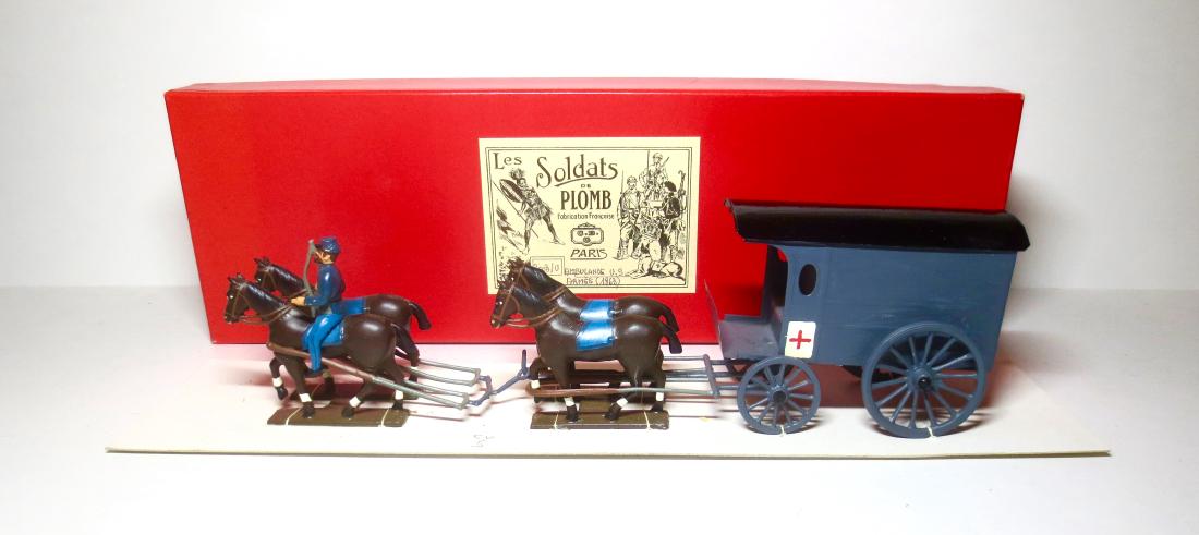 C.B.G Mignot Civil War Union Ambulance Set (1 of 1)