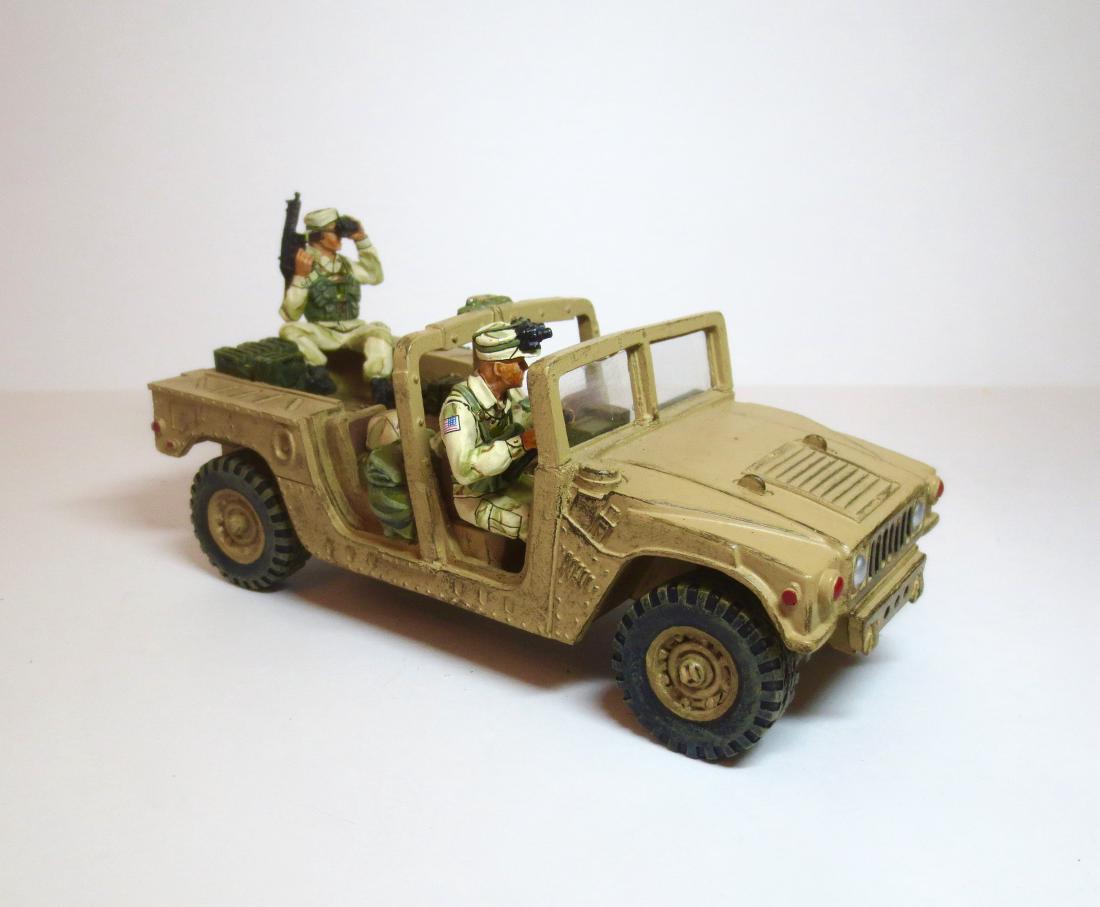 King & Country Afghan Humvee: 1 piece. Good condition (missing gun).