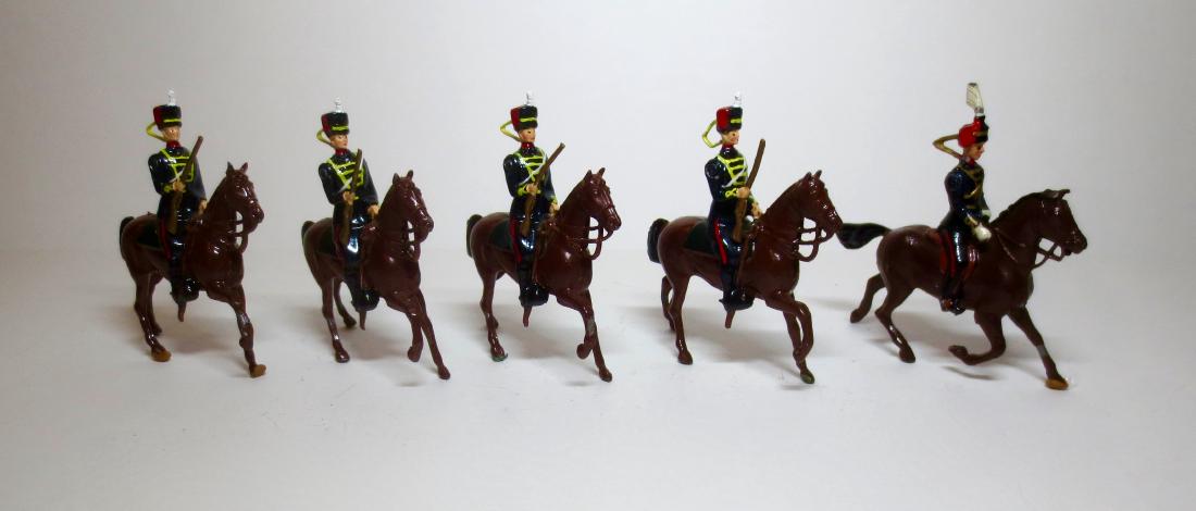 Britains Conversions Outriders with Officer (1 of 1)