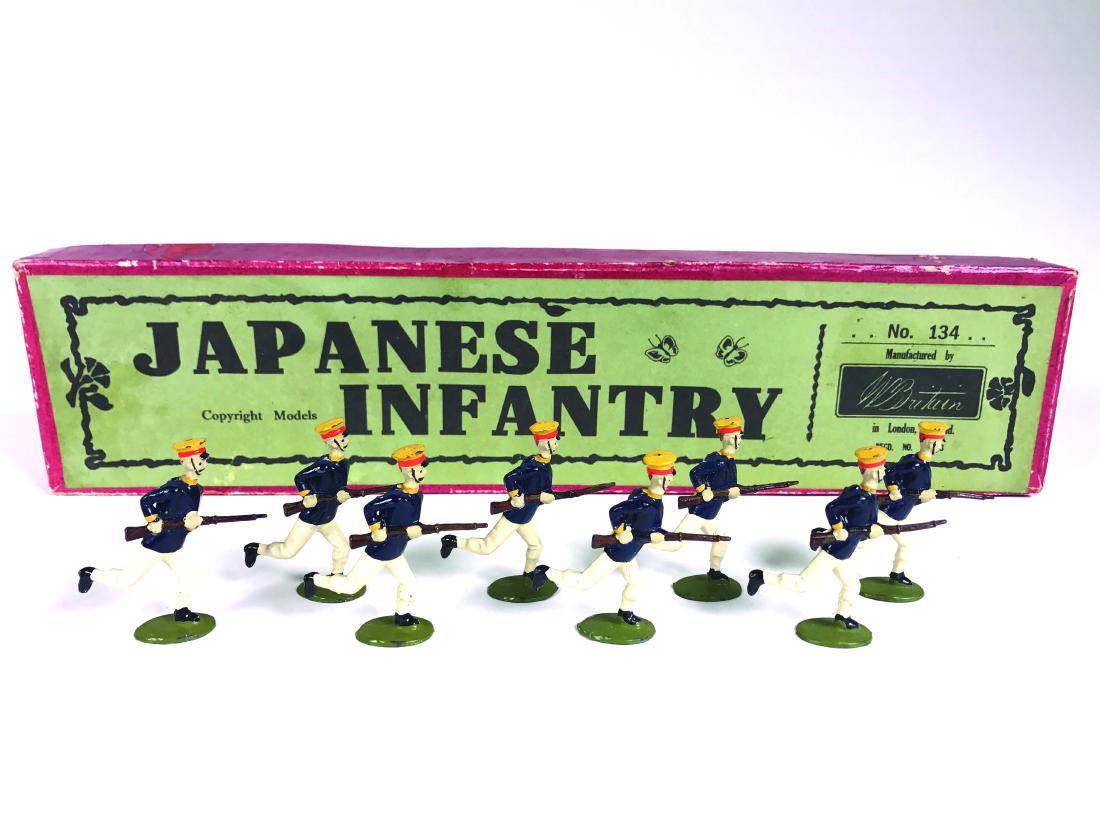 Britains Set #134 Japanese Infantry (1 of 1)