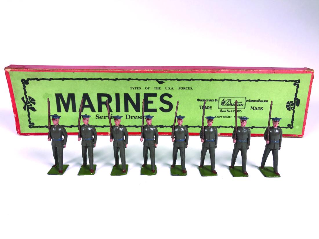Britains Set #399 USA Marines in Service Dress (1 of 1)