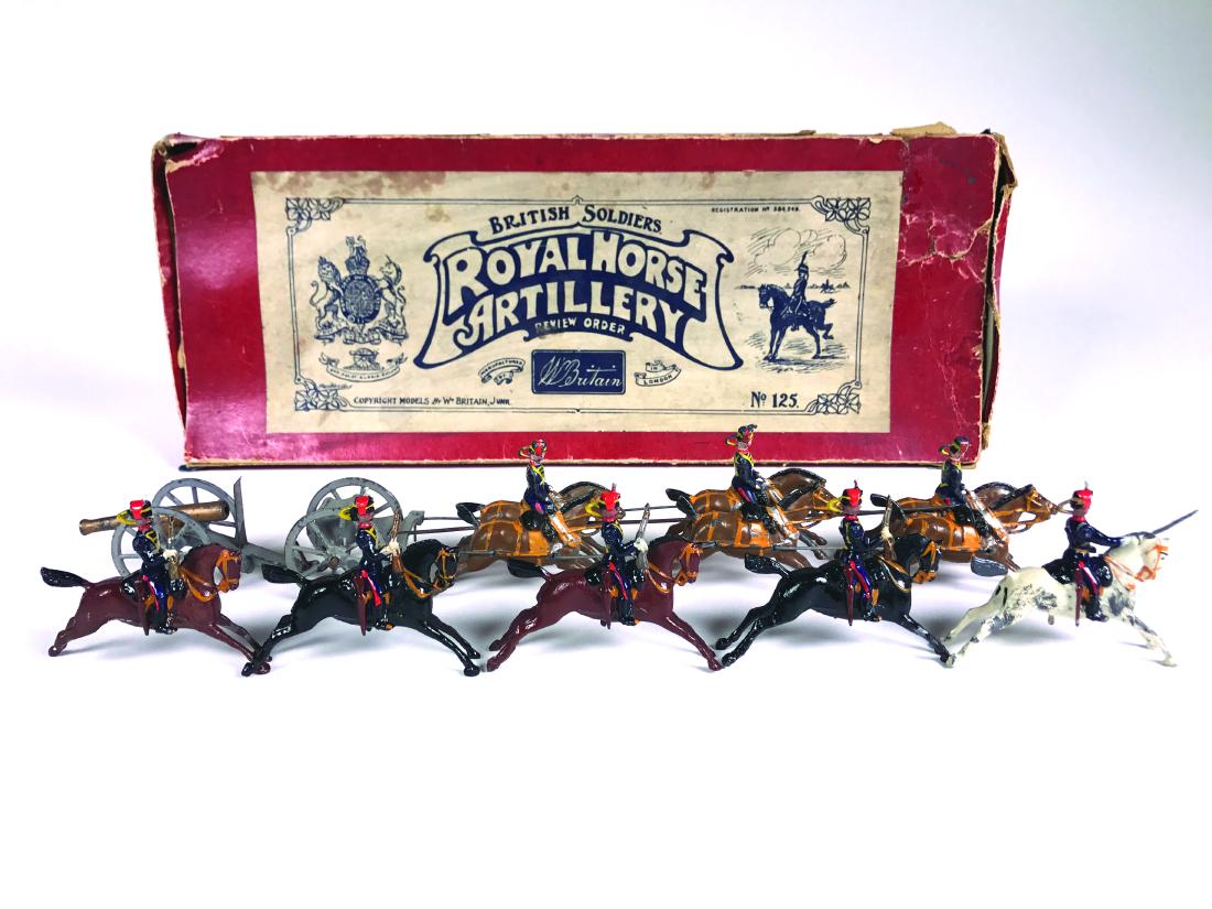 Britains Set #125 Royal Horse Artillery (1 of 1)