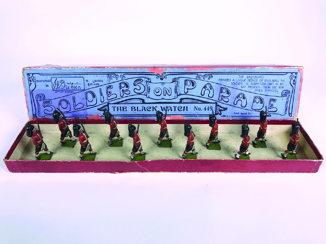 Britains Set #449 The Black Watch on Parade (1 of 2)