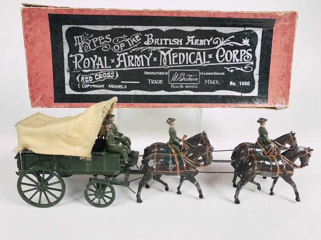 Britains Set #1450 Steel Helmeted Army Ambulance (1 of 1)
