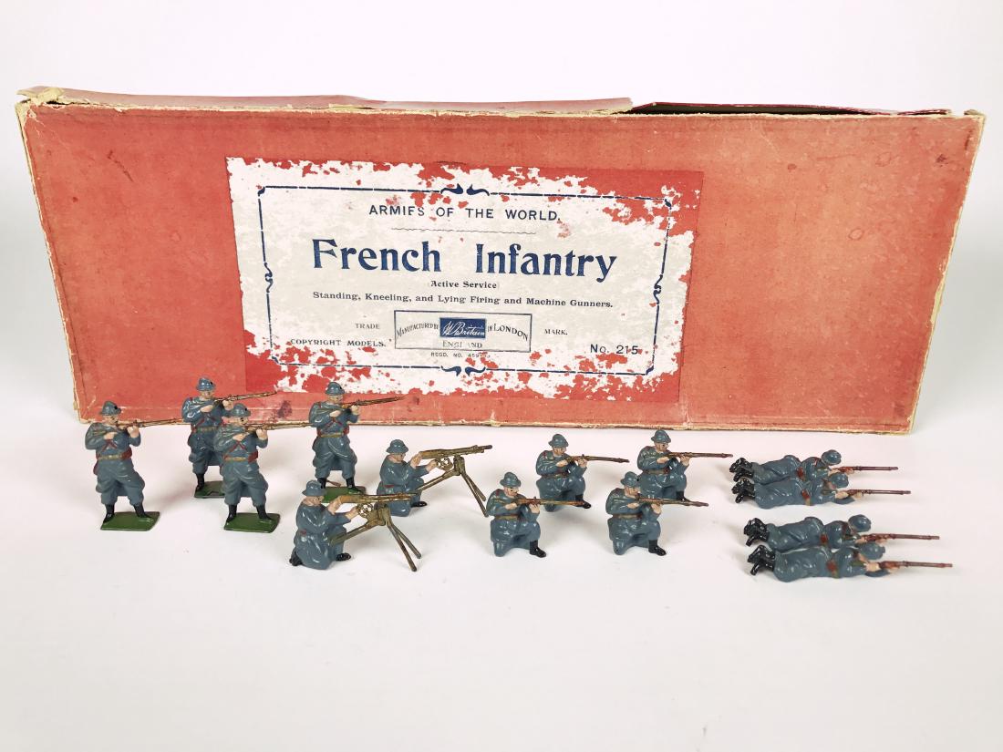 Britains Set #215 French Infantry Firing (1 of 1)