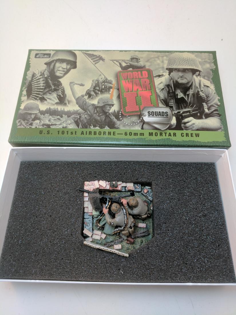 Britains 17141 U.S. 101ST 60mm Mortar Crew (1 of 1)