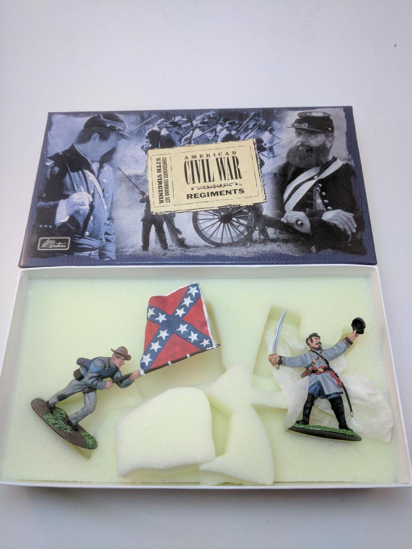 Britains 17111 Confederate Command Set (1 of 1)