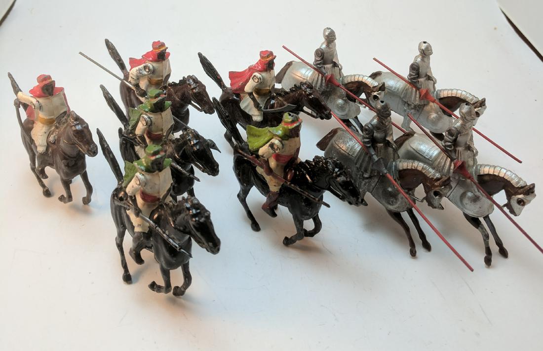 Britains Mounted Arabs & Knights (1 of 1)