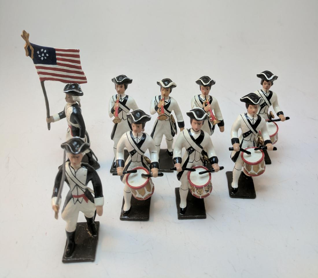 Mignot Americans Revolution: 9 Pieces Condition Excellent No Box