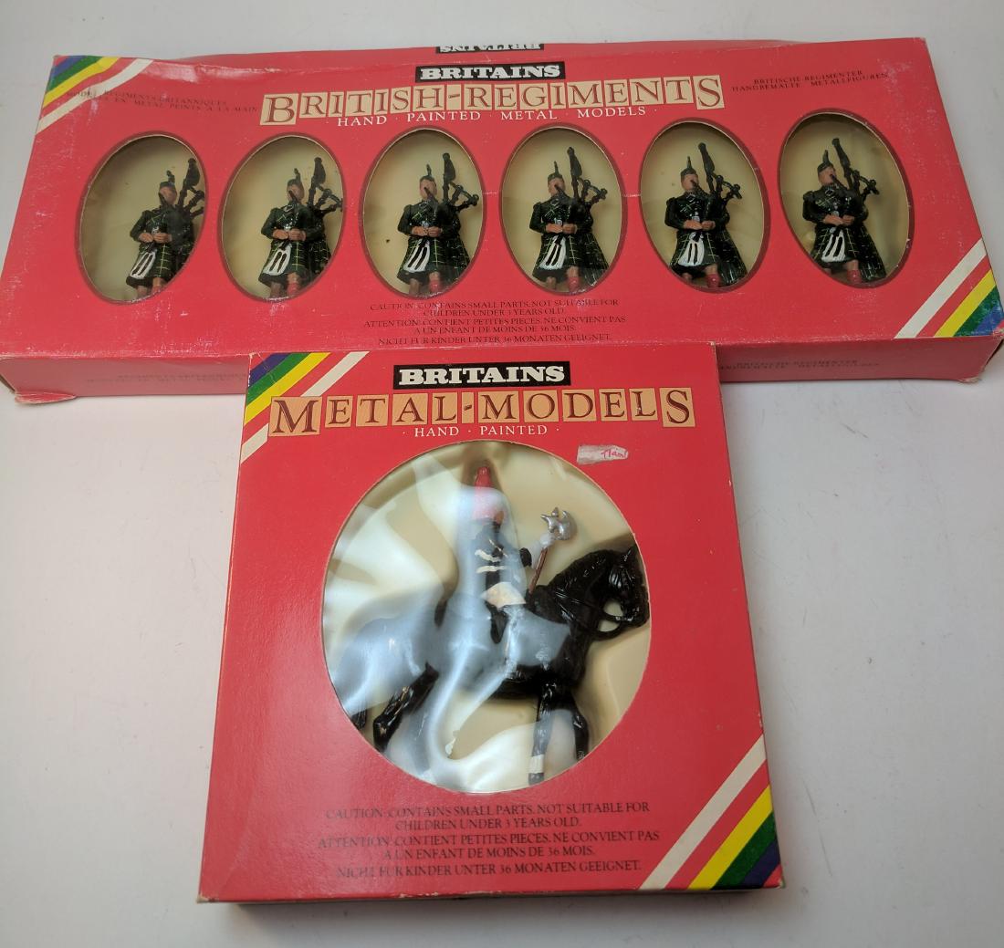Britains 7242, 7244 Gordon Highlanders & Farrier (1 of 1)