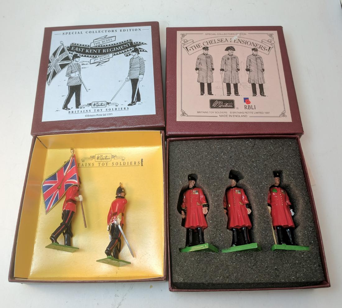 Britains East Kent and Chelsea: 5 Pieces Condition Excellent Boxes Excellent