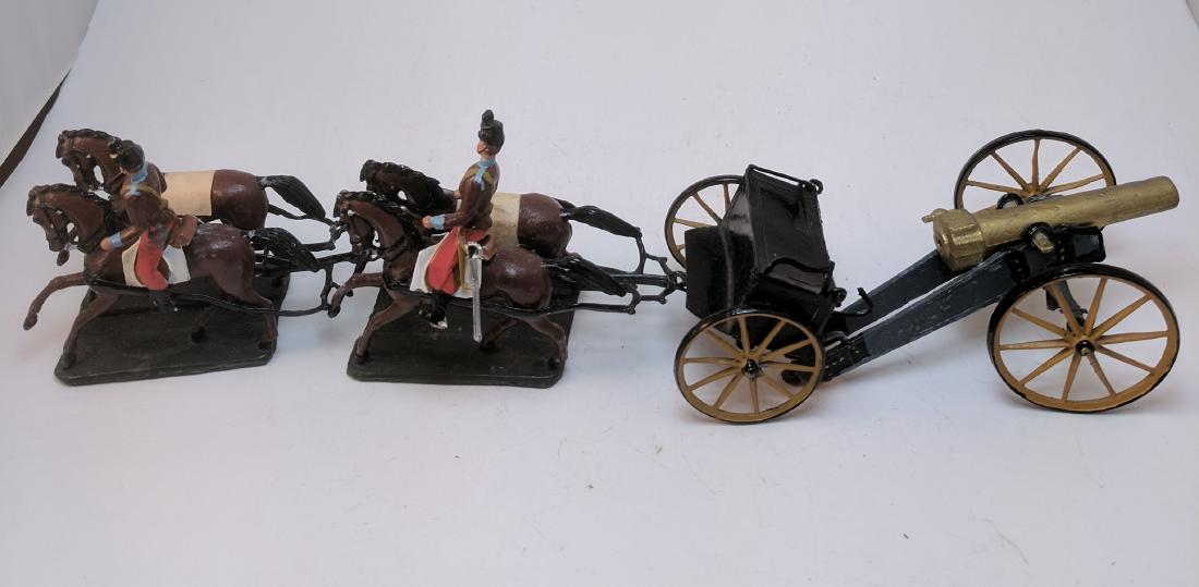 Wollner Gun Team: 6 Pieces(damage to cannon) Condition Good-Very Good No Box