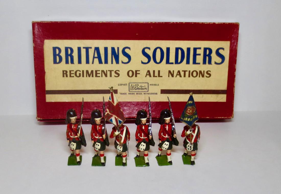 Britains Set #2111 Black Watch Colour Party (1 of 1)