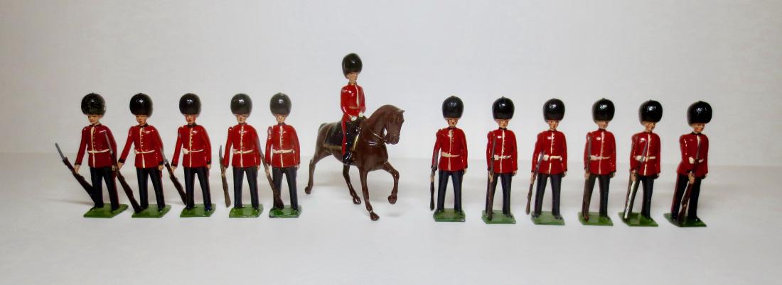 Britains From Set #2083 Welsh Guards at Ease (1 of 1)
