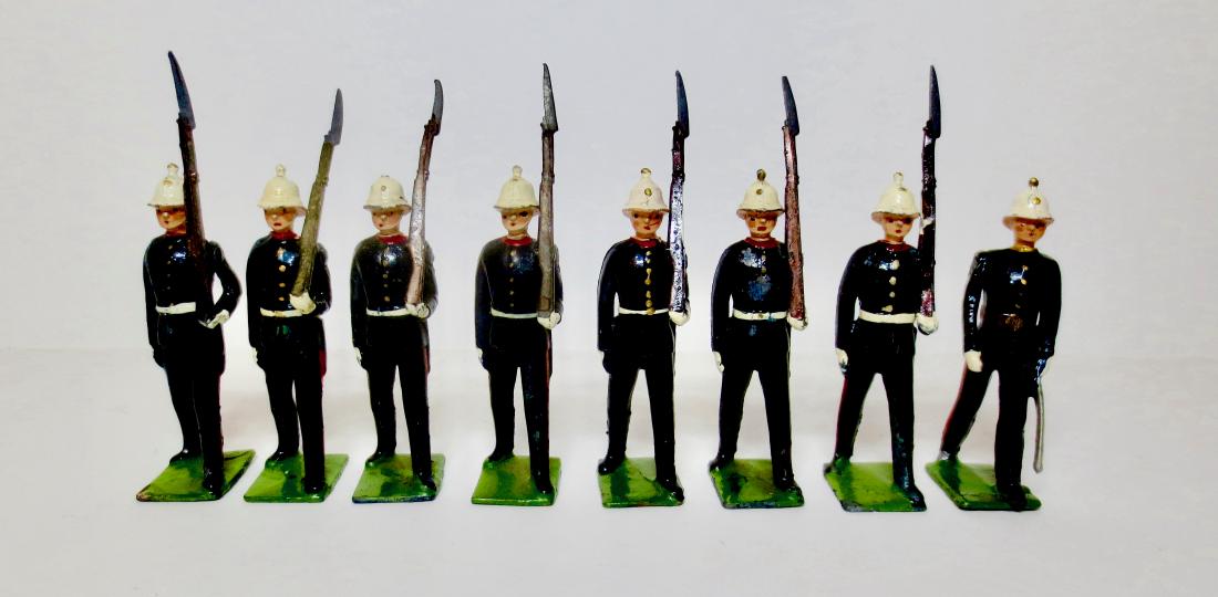 Britains Set #35 Royal Marines Marching (1 of 1)