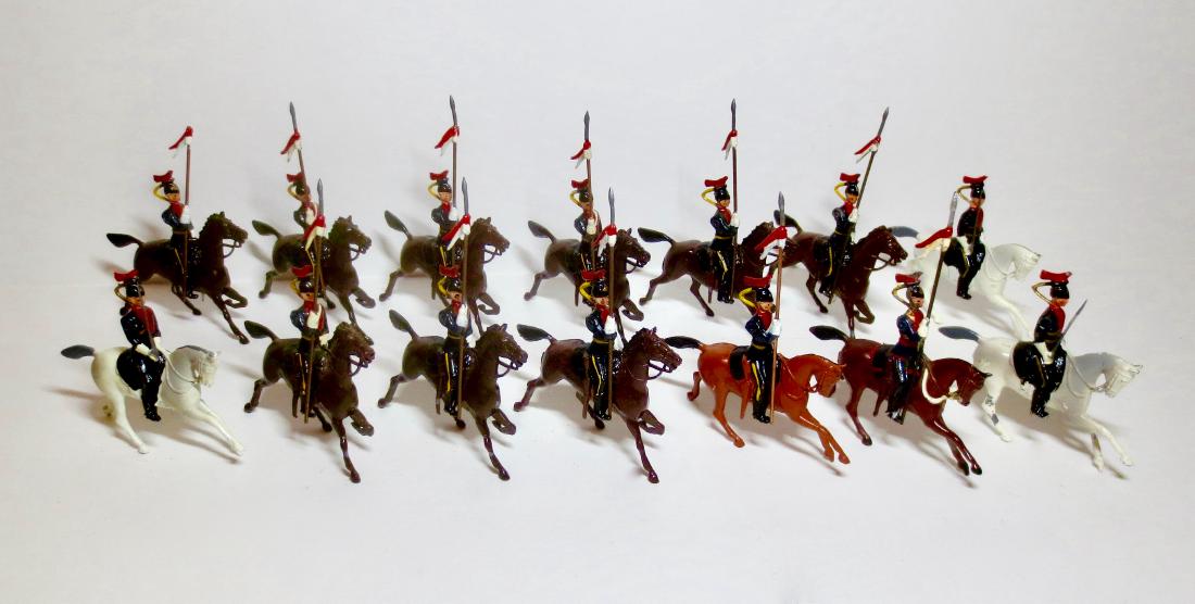 Britains From Set #2076 12th Royal Lancers (1 of 1)