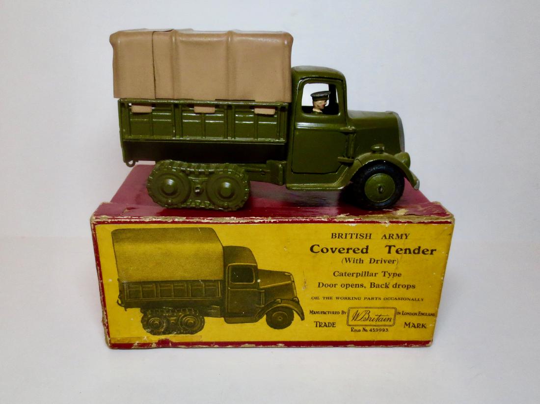 Britains #1433 Army Covered Lorry Caterpillar (1 of 1)
