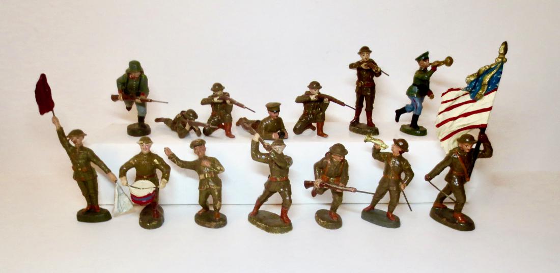 Elastolin Assorted Troops in Battle (1 of 1)