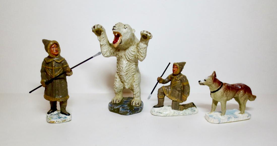 Composition Polar Bear and Eskimos (1 of 1)