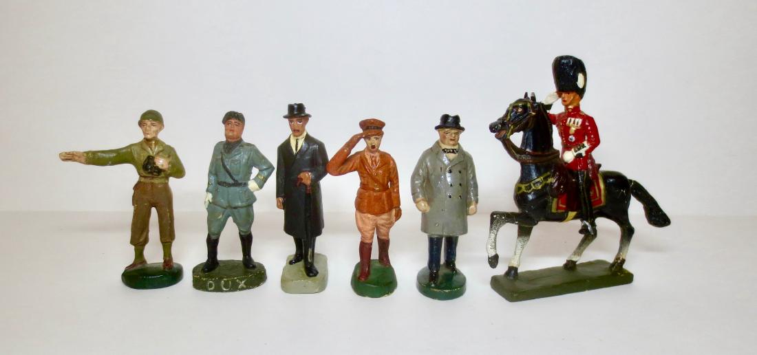 NB Belgium & Milano WW2 Personality Figures (1 of 1)