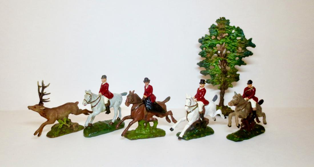 Hausser Hunt Figures Stag and Tree (1 of 1)