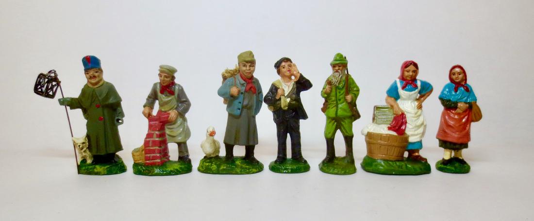 Elastolin Composition Farm & Village Figures (1 of 1)