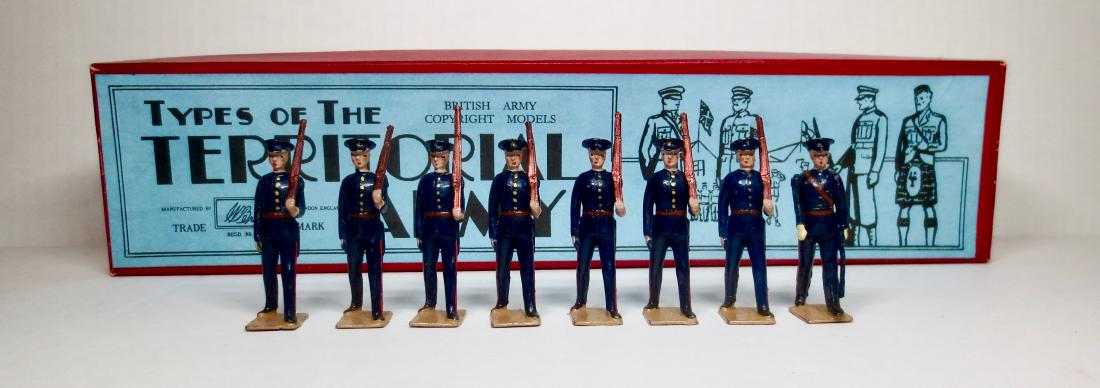 Britains Set #1537 Territorials Marching (1 of 1)