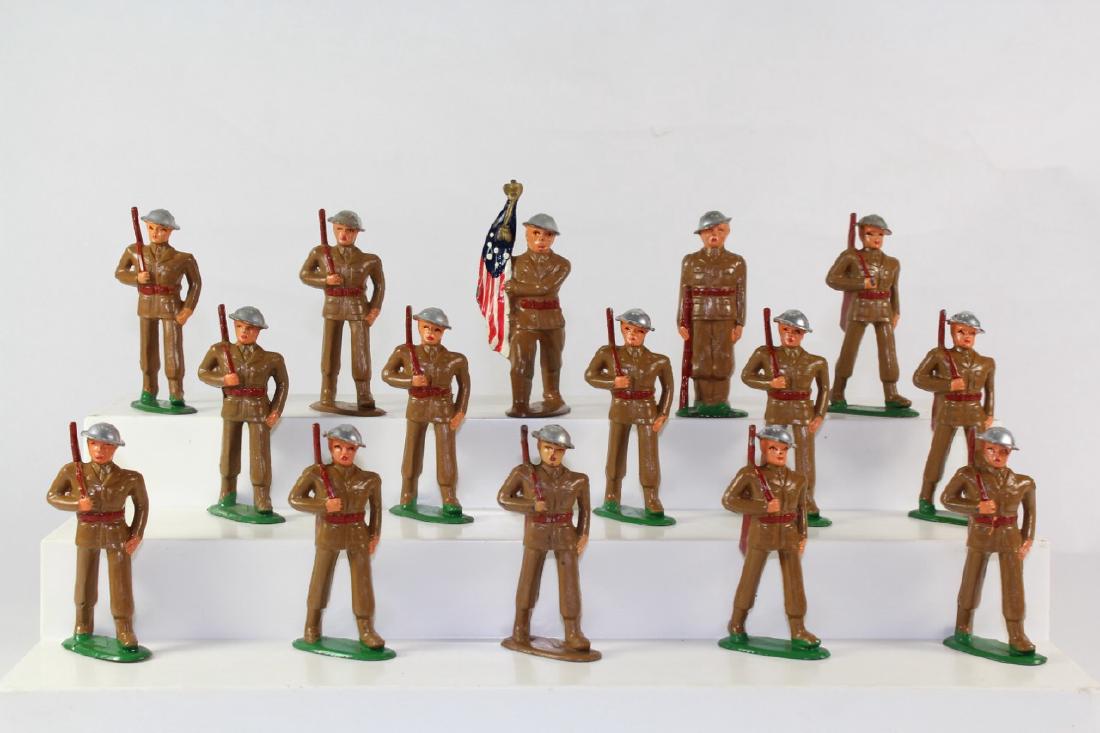 American Dimestore Barclay Slung Arm Parade (1 of 1)