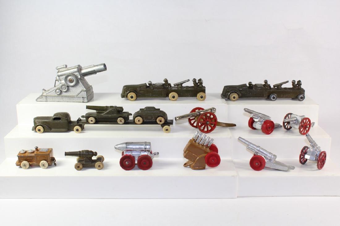 American Dimestore Cannon And Armor: BV39, MC19, MC69 x2 MV96, MV105 Near Mint Condition No Box 16 Pieces