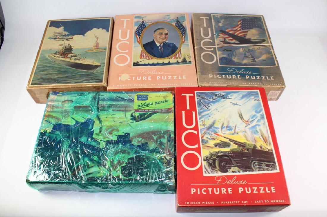 Victory Puzzles Tuco And More: Assorted Puzzles Very Good Condition No Box 5 Pieces