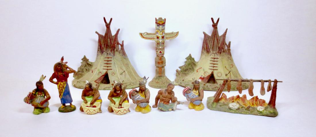 Elastolin Composition Indian Camp Assortment (1 of 1)