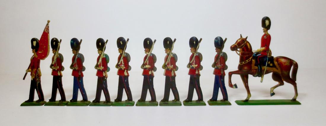 Dunham White Grenadier Guards Tin Flats Set (1 of 1)