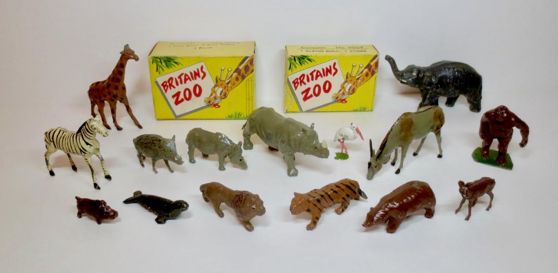 Britains Zoo Picture Packs & Other Maker Figures (1 of 1)