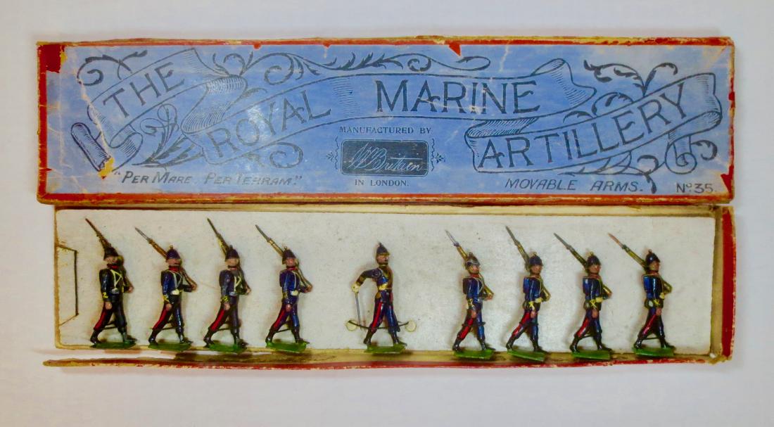 Britains Set #35 Royal Marine Artillery (1 of 1)