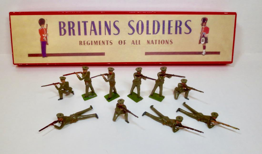 Britains Set #1260 British Infantry (1 of 1)