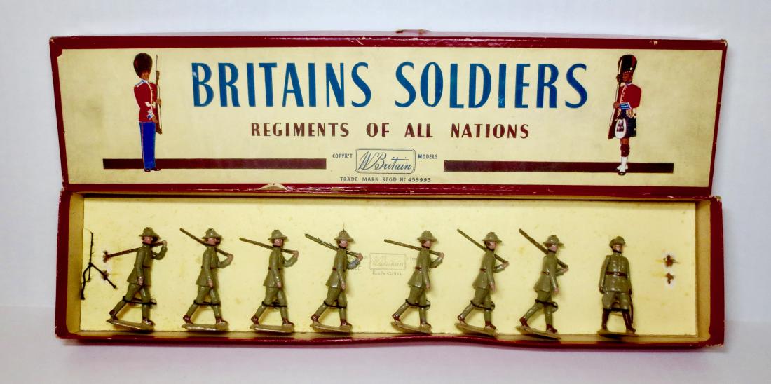 Britains Set #1544 Australian Infantry (1 of 1)