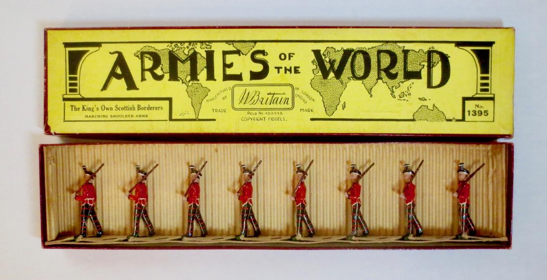 Britains Set #1395 King's Own Scottish Borderers (1 of 1)