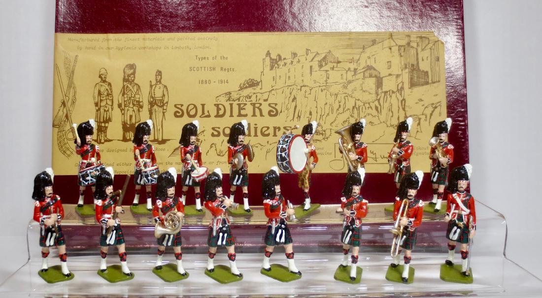 John Tunstill Scots Band With Officer (1 of 1)