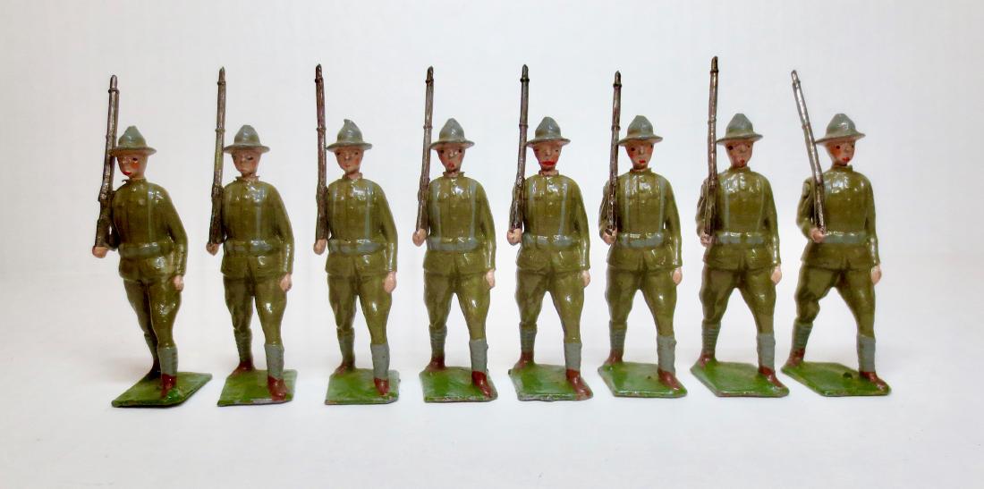 Britains Set #227 U.S. Infantry Doughboys (1 of 1)