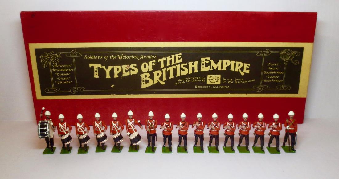 Hocker Set #63 Drums and Fifes Royal West Kents (1 of 1)