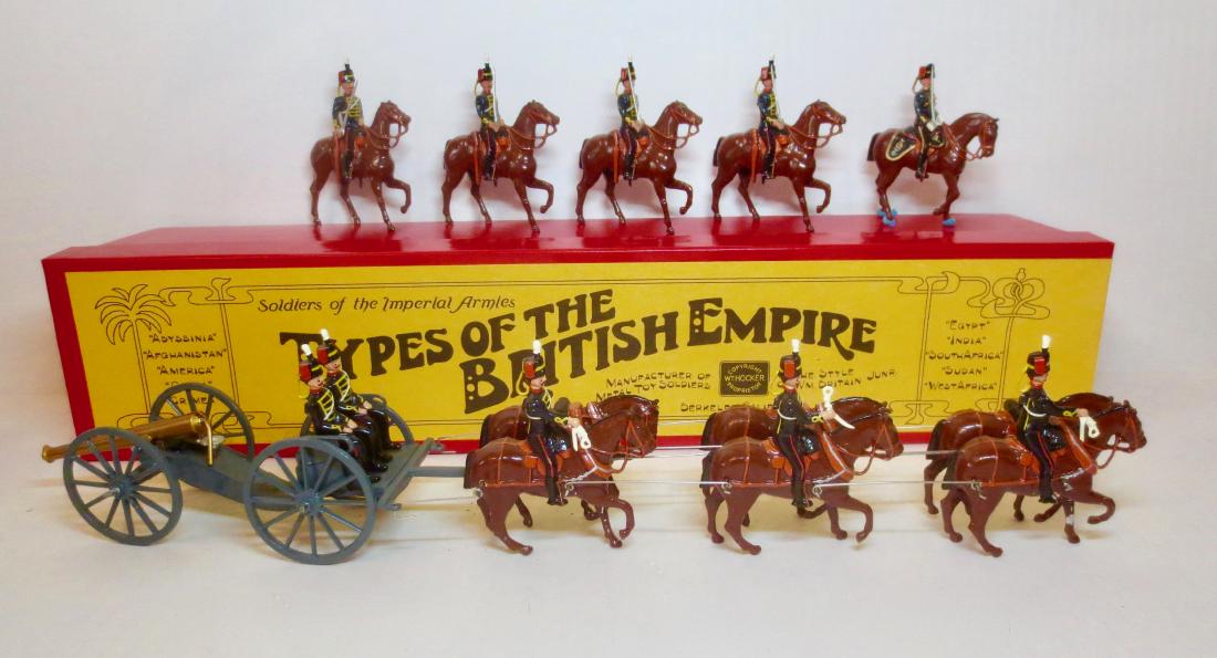 Hocker Set #206 Royal Horse Artillery 1890's (1 of 1)