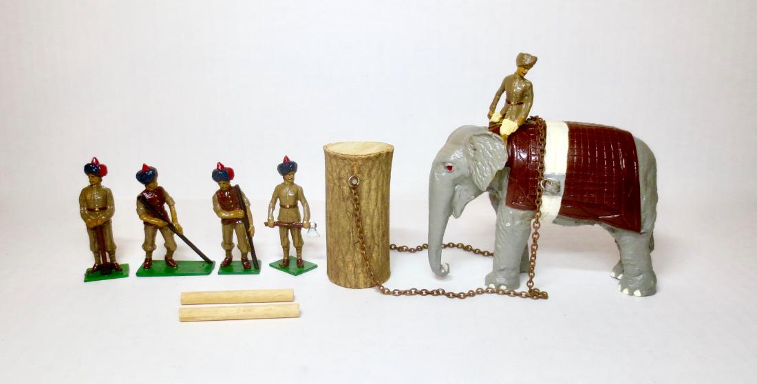 Kingcast Set #BI-121 Elephant Work Detail (1 of 1)