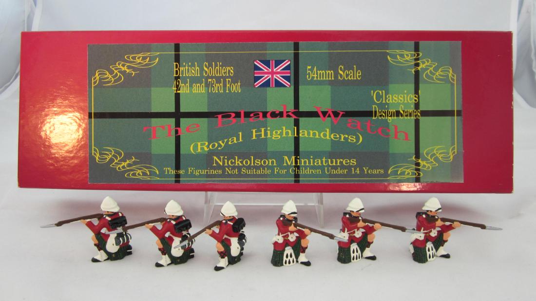 Nickolson Miniatures Set #BW1 Black Watch (1 of 1)